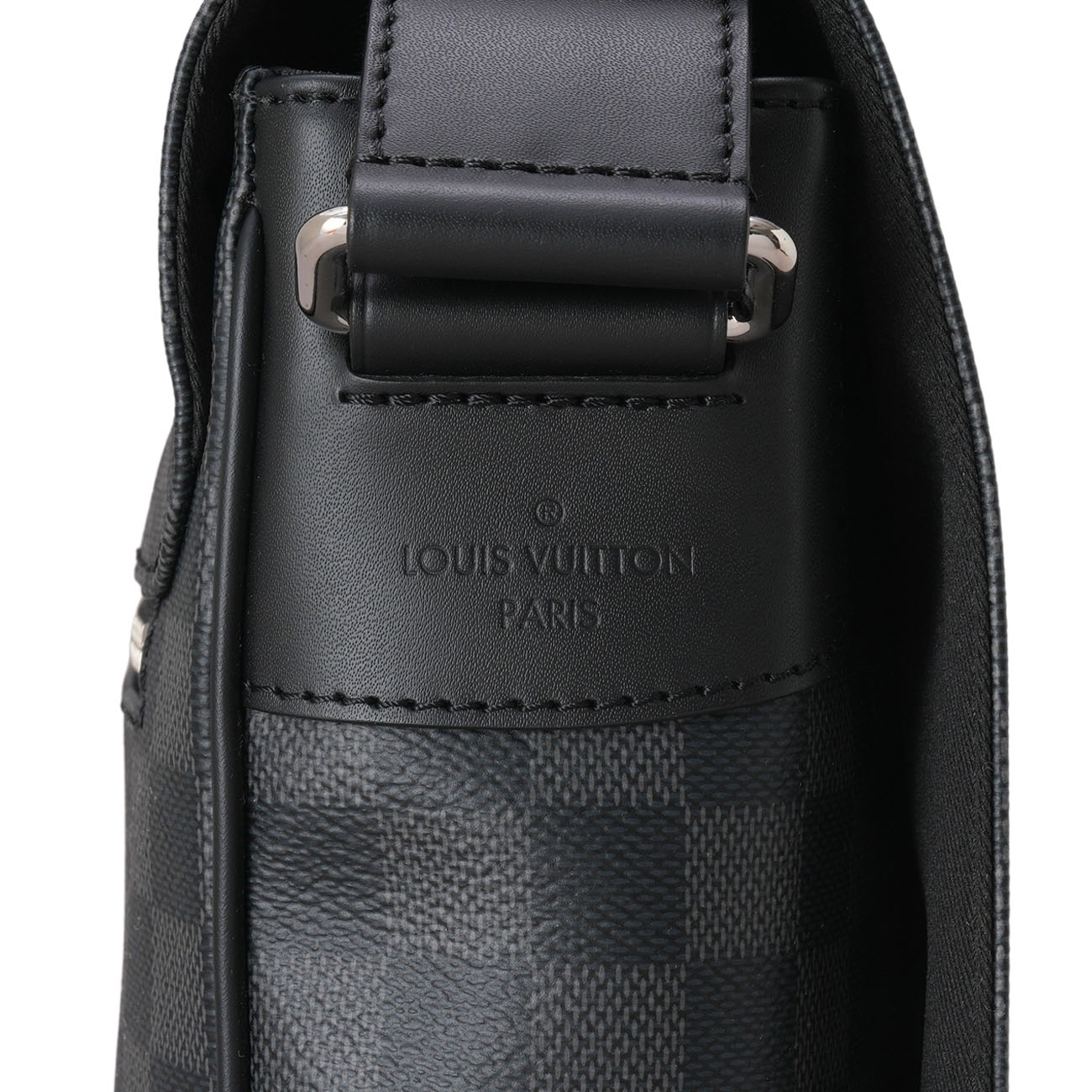 LOUIS VUITTON(USED)루이비통 N41029 다미에 그라파이트 디스트릭트 메신저백 MM